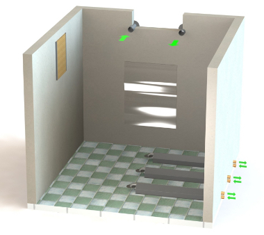 solution de stockage: Pièce de réserve équipée de sonde d'aspiration longue