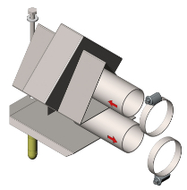 Equipement pour pièce de réserve : Sonde plate