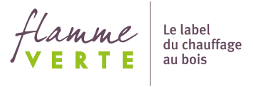 Zoom sur le label Flamme Verte